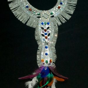 Mystical Ice Male Carnival Neck Piece