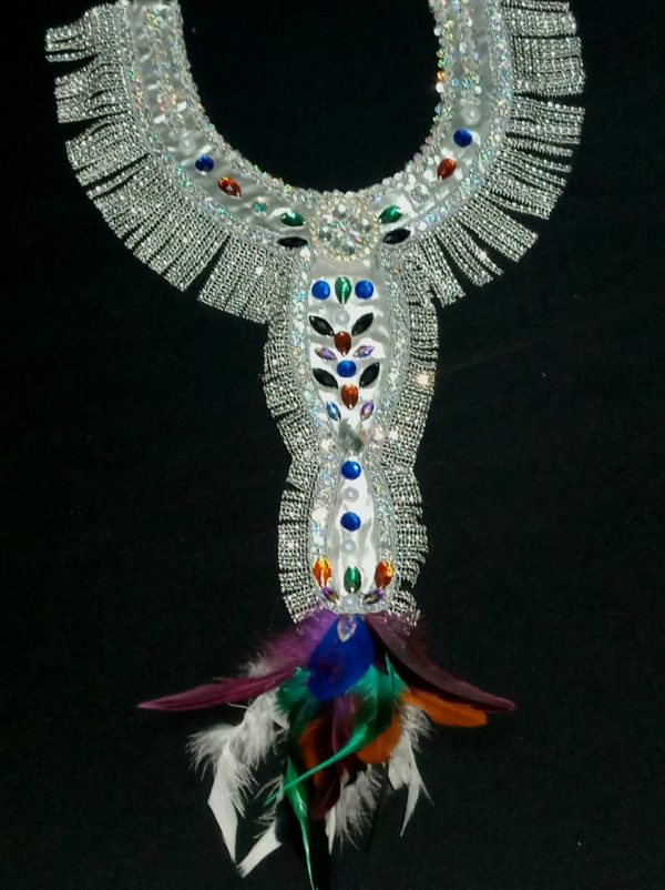 Mystical Ice Male Carnival Neck Piece