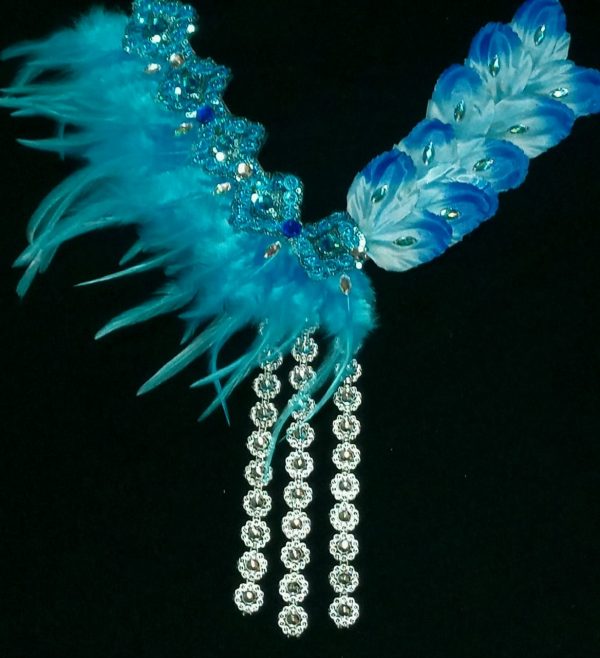 Aquatic Splendor Female Carnival Neck Piece - Image 2