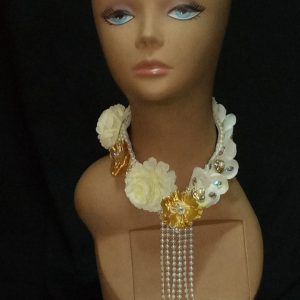 Champagne Dreams Female Carnival Neck Piece