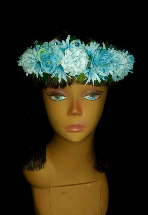 CUSTOM MADE ADULT Floral Fancy Headband - MEDIUM SIZE - Image 11