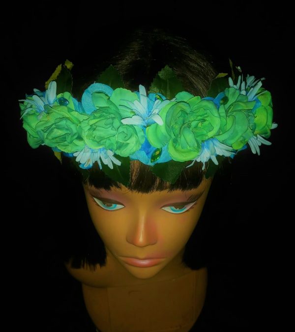 CUSTOM MADE ADULT Floral Fancy Headband - MEDIUM SIZE - Image 20