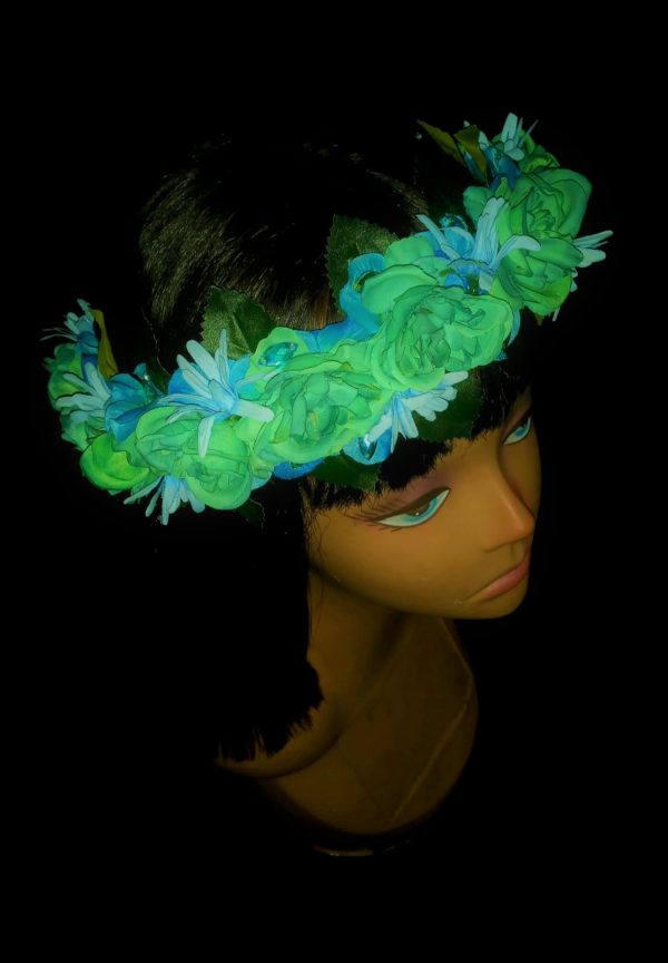 CUSTOM MADE ADULT Floral Fancy Headband - MEDIUM SIZE - Image 21