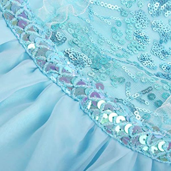 Disney’s Frozen Girls Sequin Princess Elsa costume Dress w/accessories