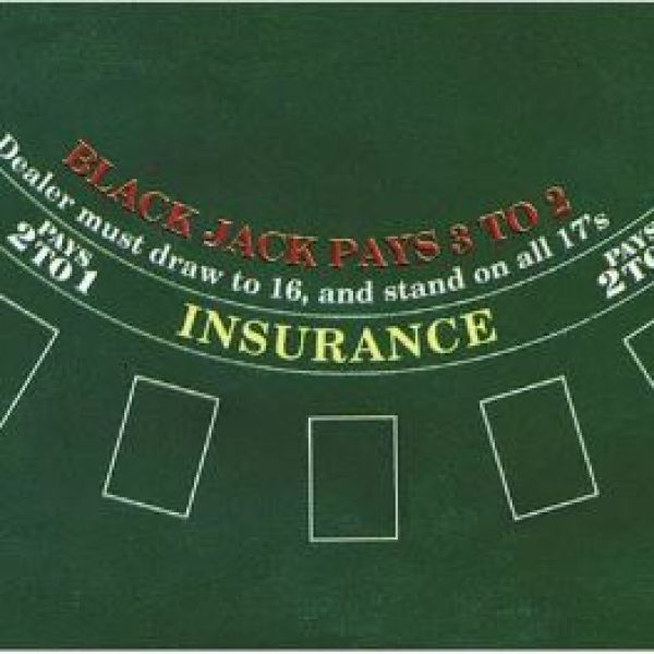 CASINO Blackjack Table Cover