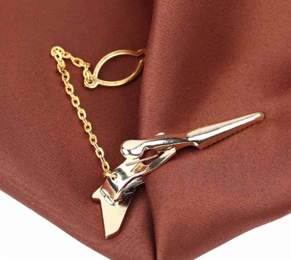 PILOT - Airplane Shape Men Tie Clip - Image 2
