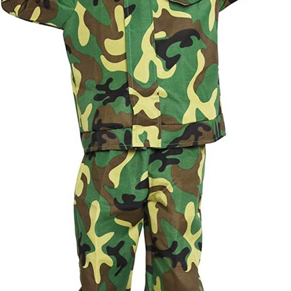 Career Day ARMY – Kids Camo Army Military Soldier LONG SLEEVE