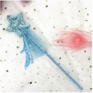 CHILD FAIRY GLITTER Wands - BLUE