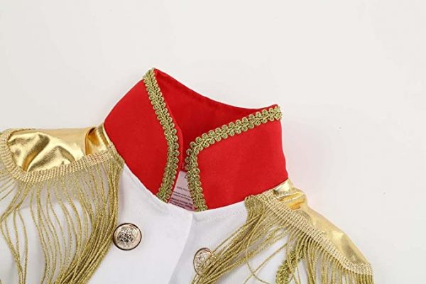 PRINCE - Child Royal Prince costume - Boys Prince Charming Costume with Gold Crown - Image 7