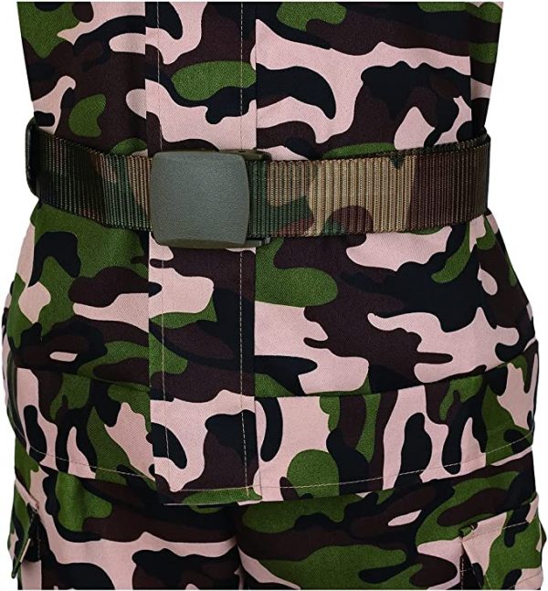 Career Day ARMY – Boys Deluxe Kid's Camo Combat Soldier Army Costume SIZE: 6-8 - Image 5