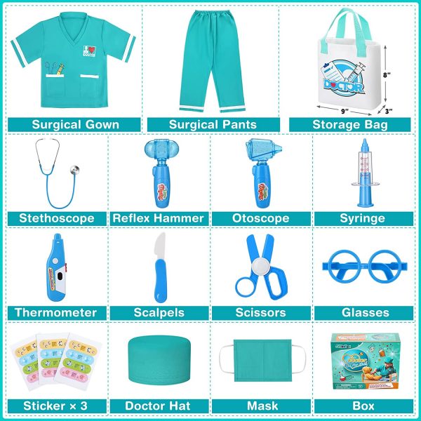 Career Day DOCTOR - Doctor Playset for Kids, Girls and Boys 3-4y - Image 5