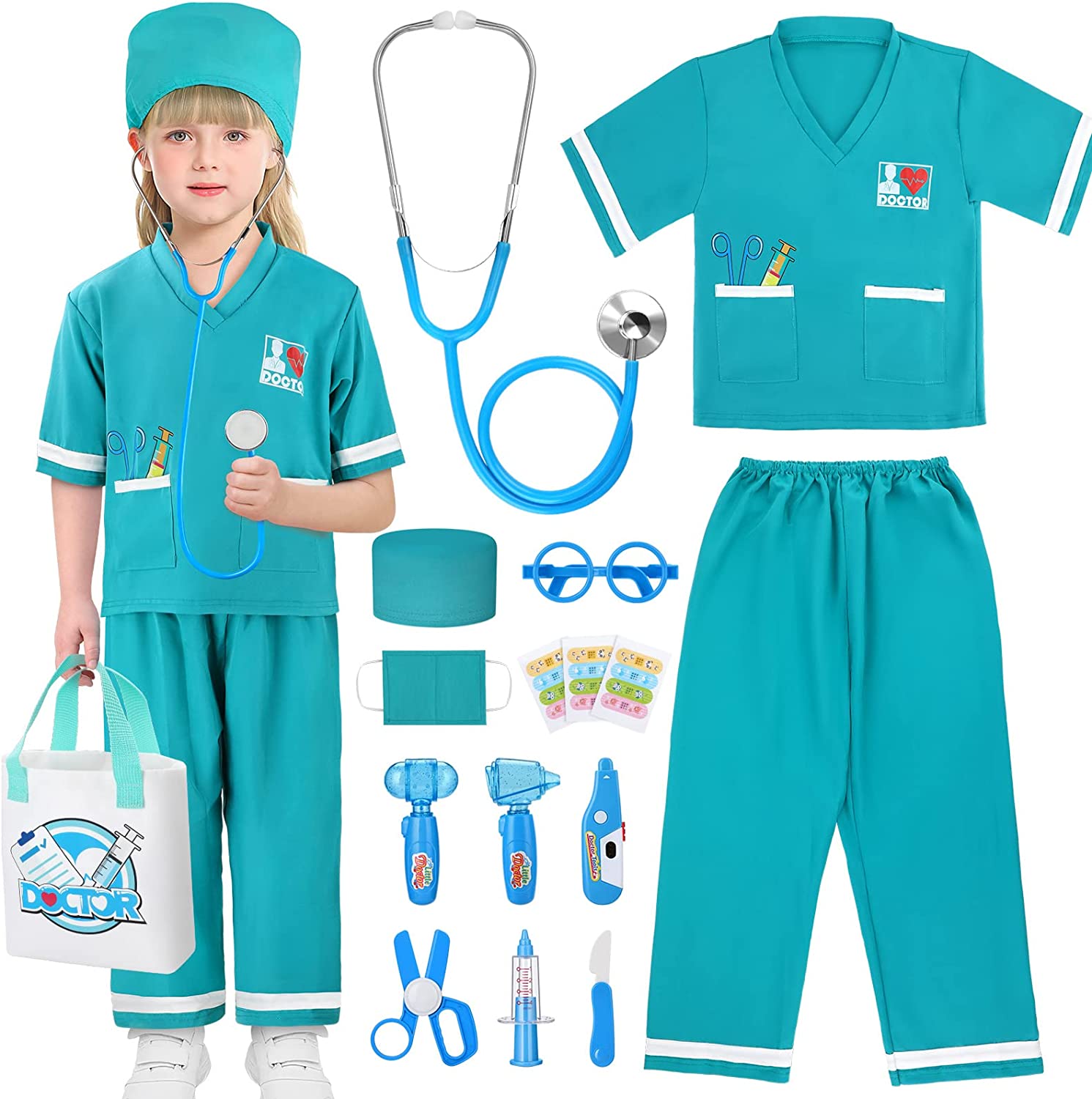 Career Day DOCTOR - Doctor Playset for Kids, Girls and Boys 3-4y