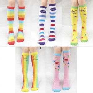 SOCKS - KIDS Long Tube KNEE Socks 3-12YRS