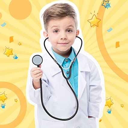 STETHOSCOPE - Kids Stethoscope Toy Real Working Nursing Stethoscope - Image 6