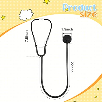 STETHOSCOPE - Kids Stethoscope Toy Real Working Nursing Stethoscope - Image 5