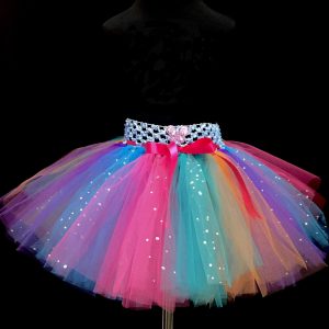 CUSTOM MADE Child tutu – TODDLER COLOR BURST Sparkle Tutu Fits 2-3yrs