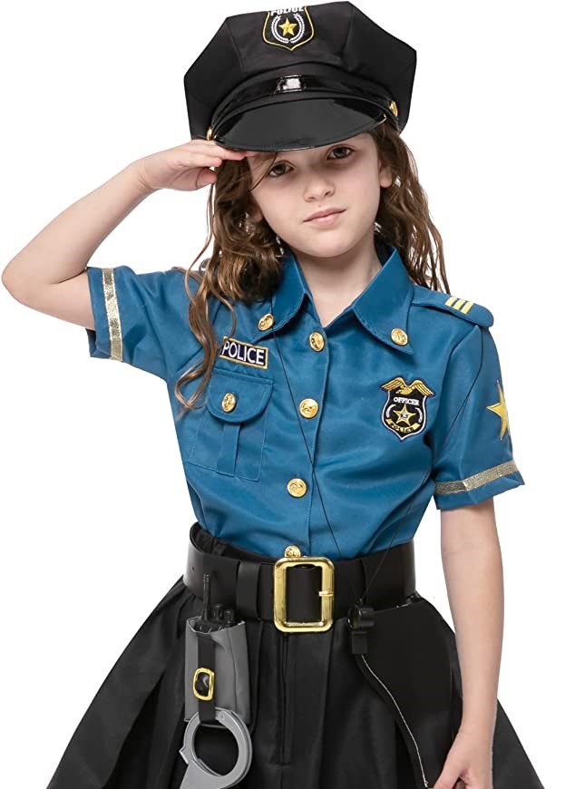 Career Day POLICE – 3T Police Officer Costume