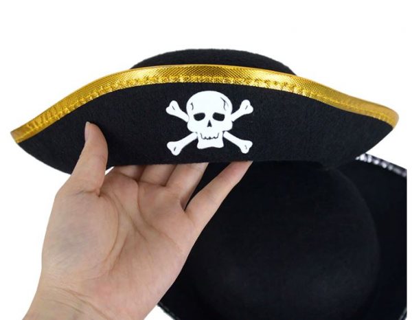 Pirate Hat – Child Felt Pirate Cap - Image 2