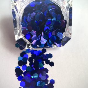 Chunky Glitter HOLOGRAPHIC Electric Blue