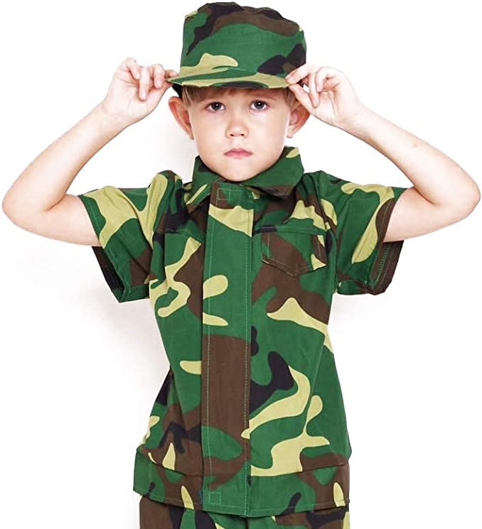 Career Day ARMY – Kids Camo Army Military Soldier