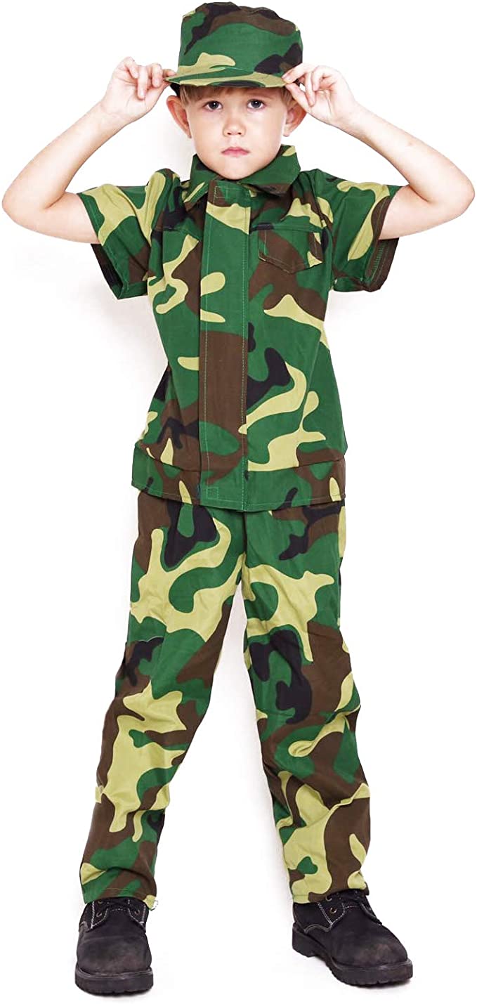 Career Day ARMY – Kids Camo Army Military Soldier - Image 2