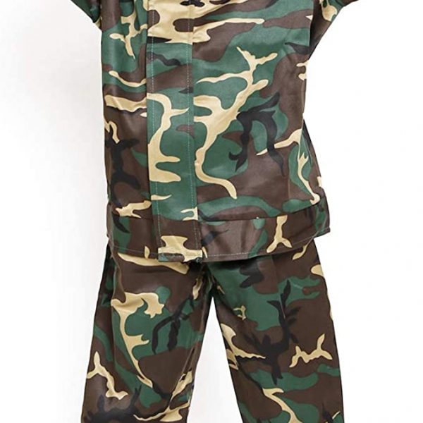 Career Day ARMY – Kids Camo Woodland Soldier LONG SLEEVE