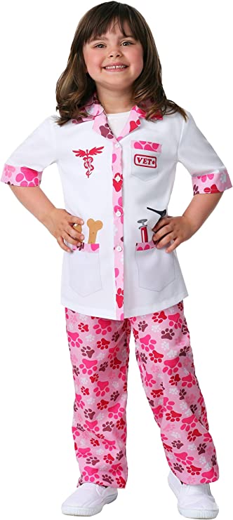 Career Day VETERINARIAN - Girl's Veterinarian Costume - Image 2