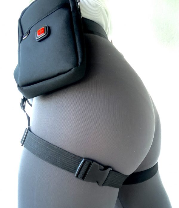 Leg Holster - JANGEAR Double Leg Holster with Garter Leg Strap and Pouch - Image 6