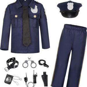 Career Day POLICE - Kids Police Boy Cop Uniform Costume