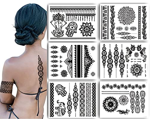 Metallic Flash Tattoo - BLACK HENNA - Image 3