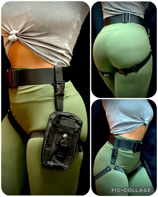 Leg Holster - CIA Tactical Double Leg Holster with storage pouch.