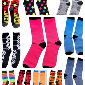 SOCKS - KIDS Boys Funky Fun Colorful Crew Socks