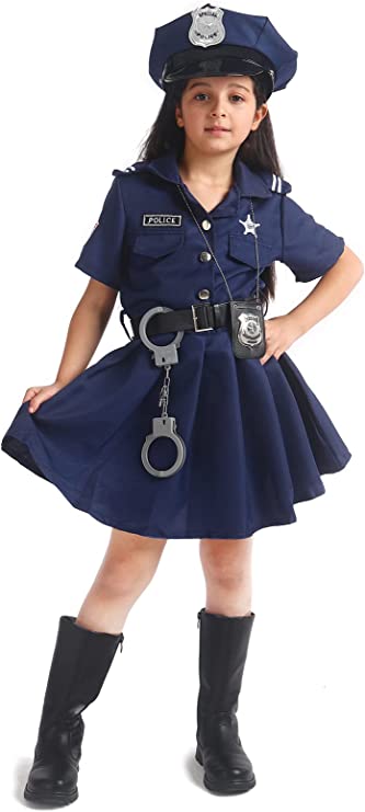 Career Day POLICE – Girls American Police Uniform - Image 2
