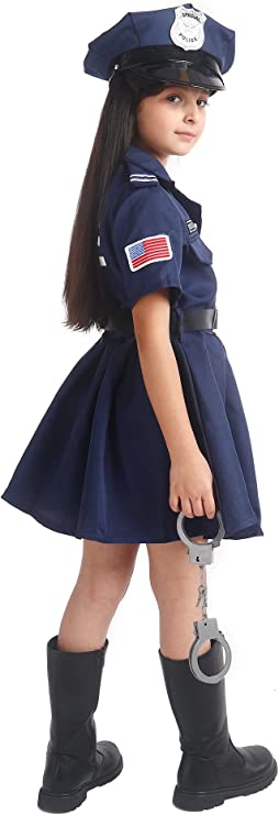 Career Day POLICE – Girls American Police Uniform - Image 3