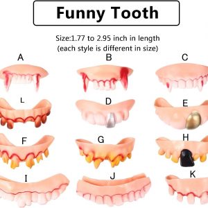 FAKE TEETH - Gnarly FUNNY Teeth