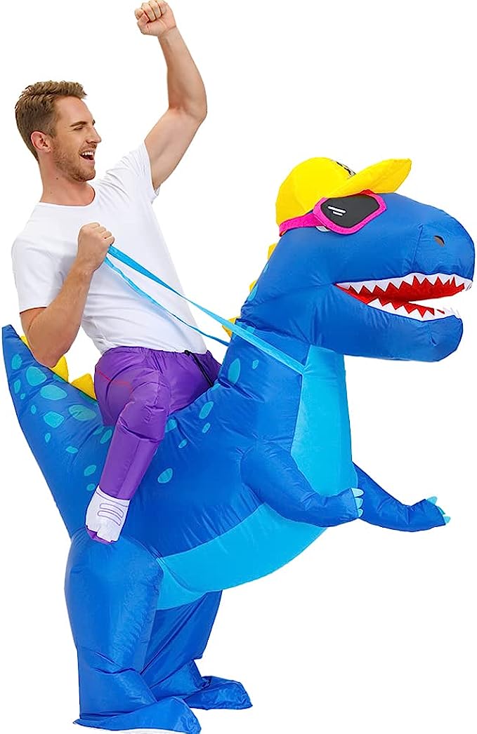 MASCOT - Inflatable Dinosaur Costume for Men/Women,