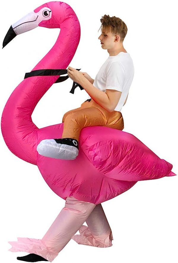 MASCOT - Inflatable Flamingo Costume For Adult - Image 3