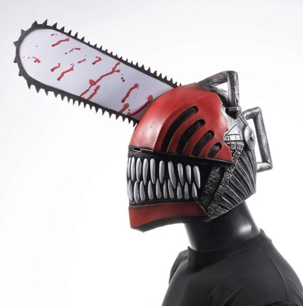 HALLOWEEN MASK - Chainsaw Man Role Saw Latex Helmet - Image 7