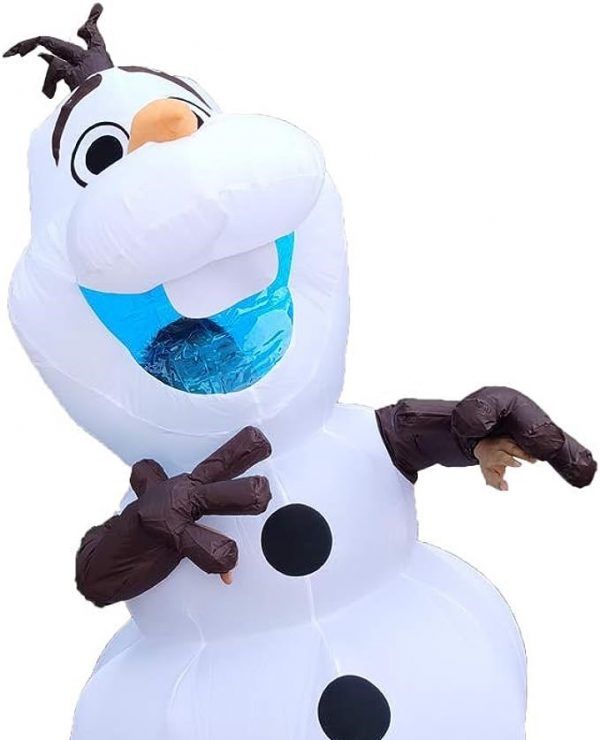 MASCOT- Inflatable Olaf Costume Adult Costume