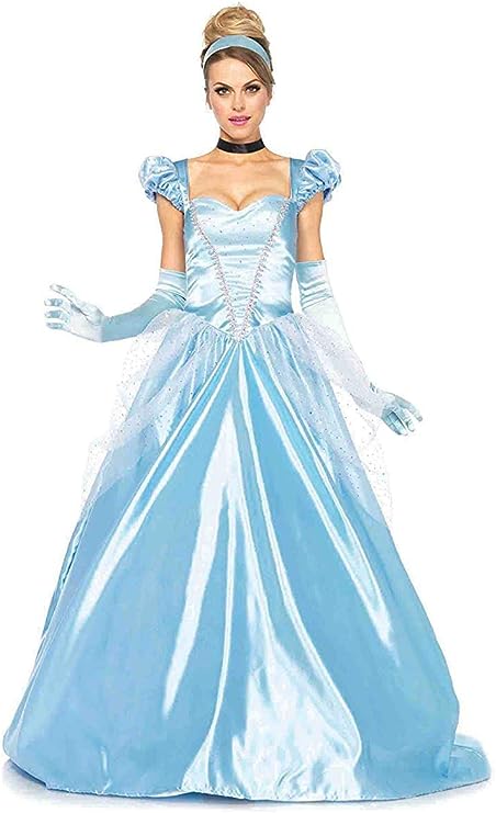Women's Classic Cinderella Princess Costume SIZE MEDIUM - Image 6