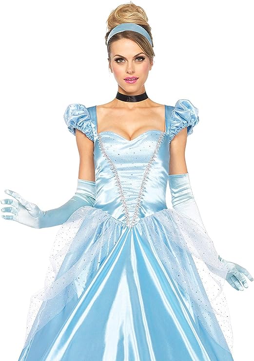 Women's Classic Cinderella Princess Costume SIZE MEDIUM