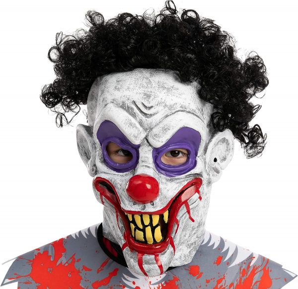 HALLOWEEN - Boys Scary Killer Clown Costume - Image 5