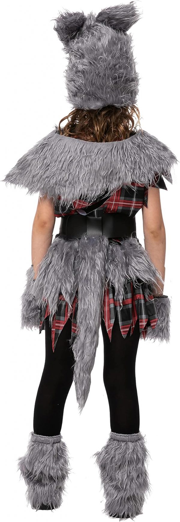 HALLOWEEN - Girls Cute Styled Kids Werewolf Costume SIZE: MEDIUM(8-10) - Image 2