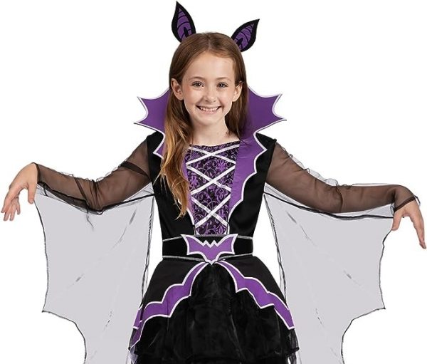 HALLOWEEN - Girls Miss Battiness Costume