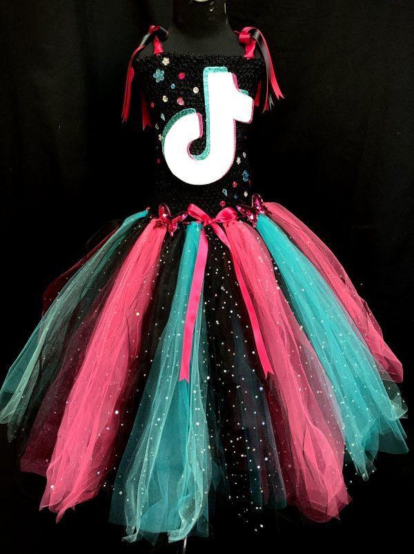CUSTOM MADE Child tutu dress – TikTok inspired Tutu Dress for Girls 7-8Y - Image 7