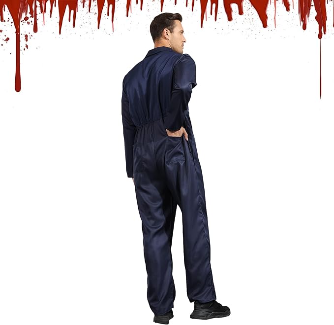 HALLOWEEN - Men's Michael Myers Jumpsuit Coveralls - Image 2