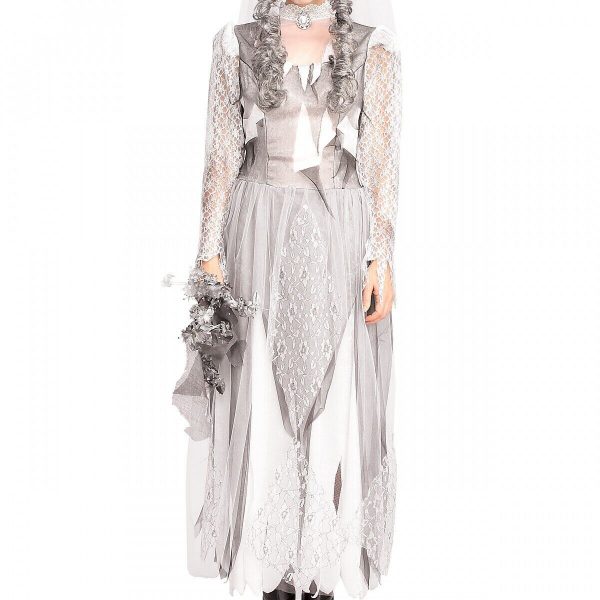 HALLOWEEN - Women Dead Bride Costume SIZE: LARGE - Image 3