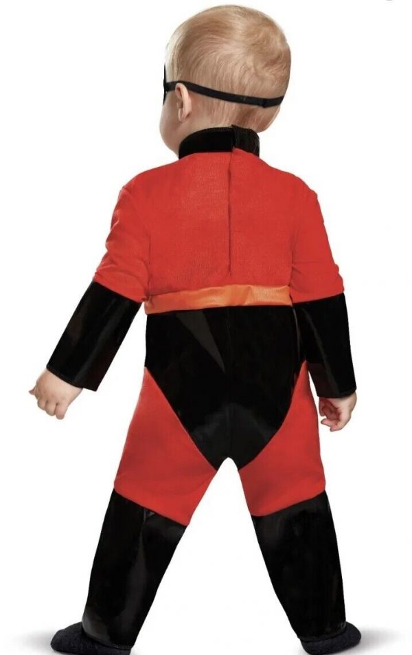 Super Hero Boy – INCREDIBLES Baby Boys' Baby Jack Deluxe Infant Costume SIZE 12-18 MONTHS - Image 3