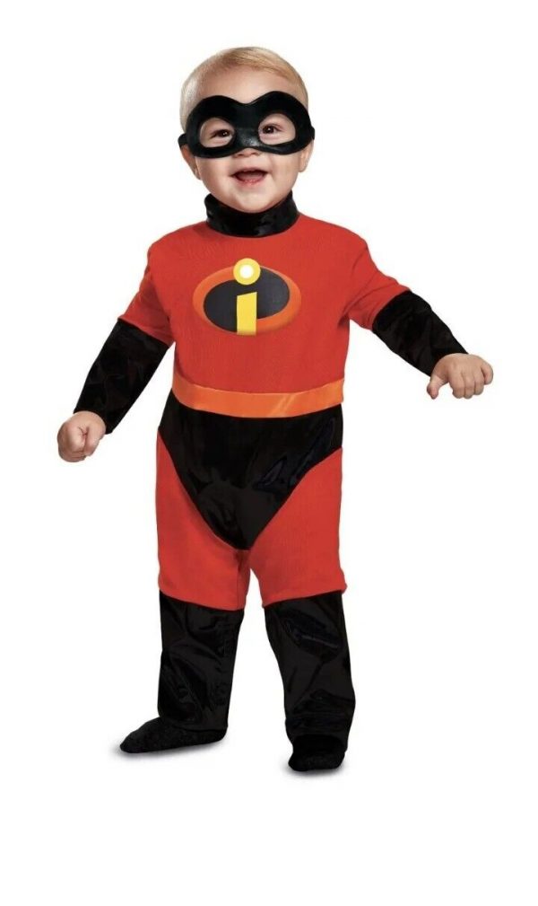Super Hero Boy – INCREDIBLES Baby Boys' Baby Jack Deluxe Infant Costume SIZE 12-18 MONTHS - Image 4