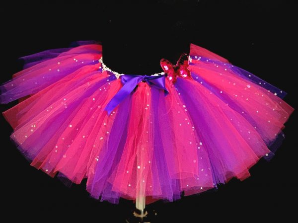 CUSTOM MADE Child tutu – TODDLER PURPLE-PINK Sparkle Tutu Fits up to 1yr